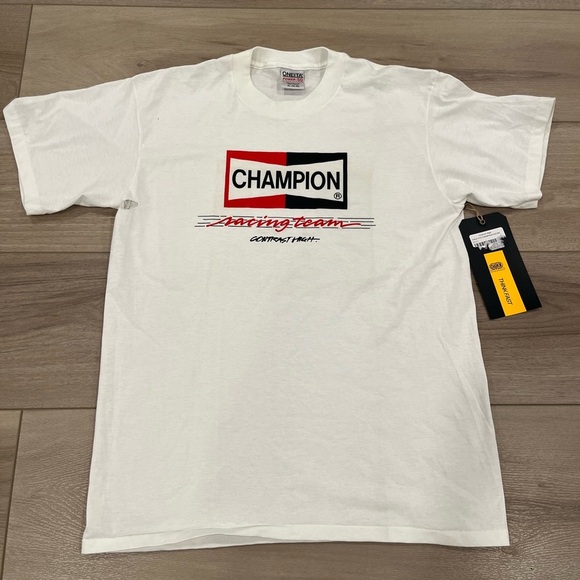 Vintage Champion Racing Team Contrast High Size XL *flawed - Picture 1 of 7